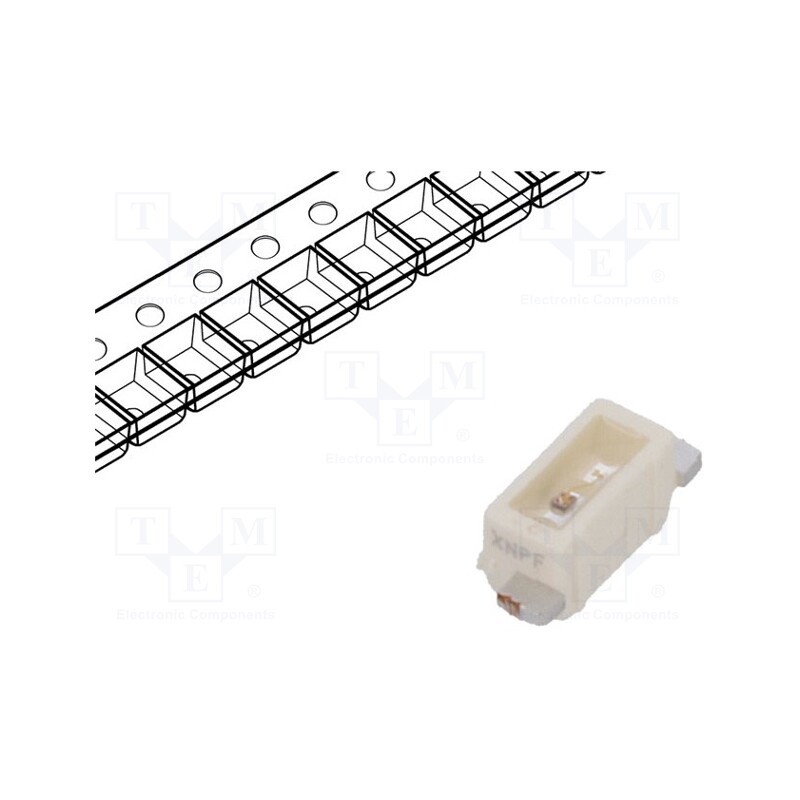 20 pcs : LY Y876-R2T1-26 - LED, SMD, 1204, yellow, 480÷950mlm, 140÷355mcd, 3.1x1.3x1.2mm, 120°