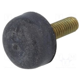 10 pcs : TB-3 - Screw fastened foot, H: 5.1mm, Thread len: 10.2mm, Thread: M3