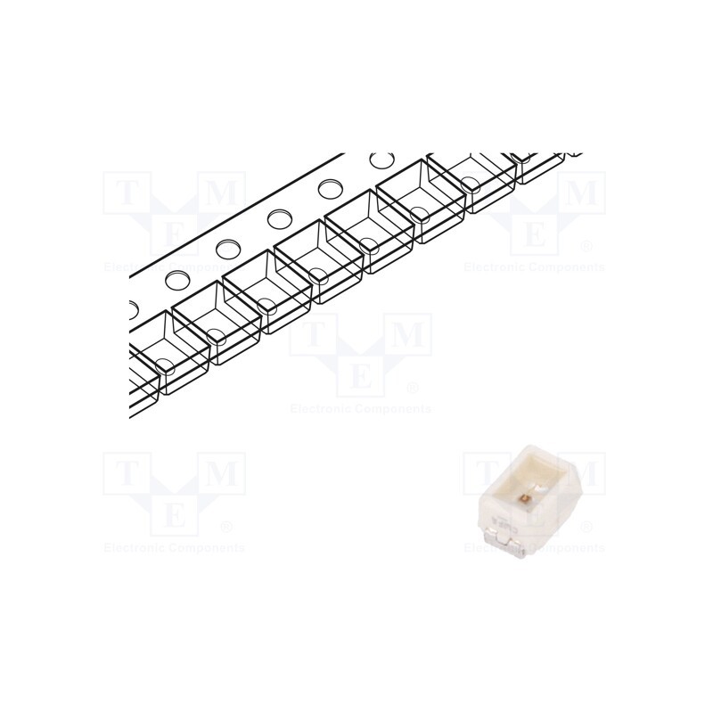 20 pcs : LS M67F-S2U2-1 - LED, SMD, 2014,Mini PLCC2, red, 1.91lm, 560÷710mcd, 2.3x1.5x1.4mm