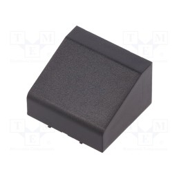 10 pcs : 2201842 -AS - Stopper, for enclosures, UL94HB, Mat: ABS, black, 22.5mm