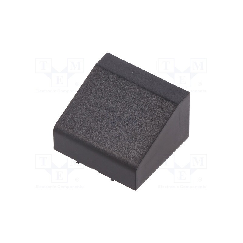 10 pcs : 2201842 -AS - Stopper, for enclosures, UL94HB, Mat: ABS, black, 22.5mm