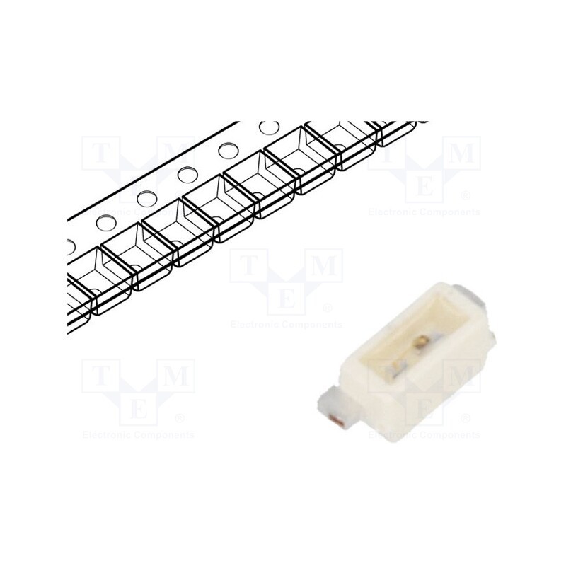 20 pcs : LS Y876-P2R1-1 - LED, SMD, 2014, red, 190÷380mlm, 56÷112mcd, 2.3x1.3x1.2mm, 120°