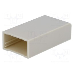 10 pcs : CP-38-9 - Enclosure: designed for potting, X: 27mm, Y: 52mm, Z: 15mm, ABS, grey