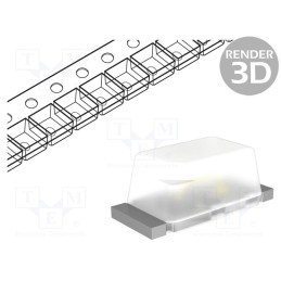 20 pcs : LG L29K-G2J1-24 - LED, SMD, 0603, green, 2.24÷5.6mcd, 1.7x0.8x0.65mm, 160°, 1.7÷2.2V