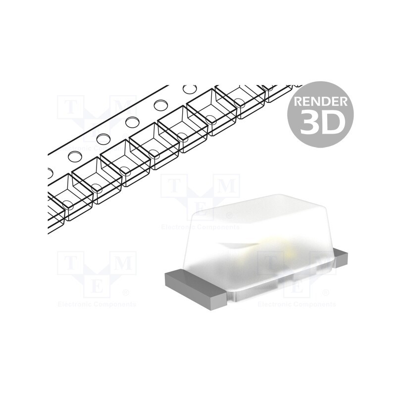 20 pcs : LG L29K-G2J1-24 - LED, SMD, 0603, green, 2.24÷5.6mcd, 1.7x0.8x0.65mm, 160°, 1.7÷2.2V