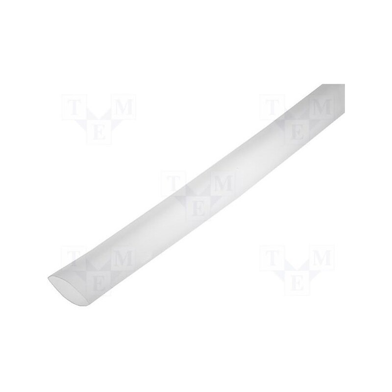 10 m : CB-HFT(2X) 3.2 - Heat shrink sleeve, glueless, 2: 1, 3.2mm, L: 1m, transparent