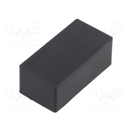10 pcs : PP057CN-S - Enclosure: designed for potting, X: 15mm, Y: 40mm, Z: 20mm, black