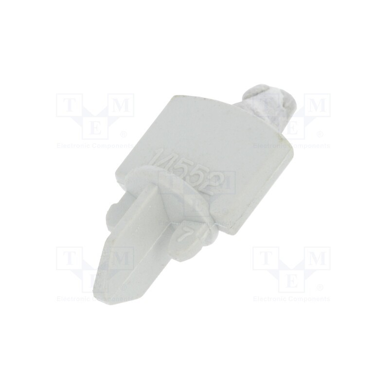 10 pcs : MB 14552 - Wing head for cover screw, grey