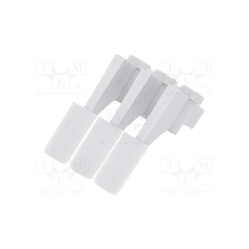 10 set : ZDPLUG 5,08 ABS V0 - Stopper, UL94V-0, ABS, ZD3TC-5.08-ABS-V0,ZD5TC-5.08-ABS-V0