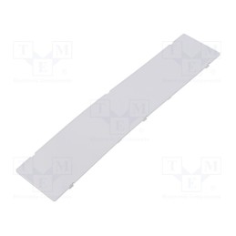 10 pcs : ZDFJ1012 ABS V0 - Stopper, UL94V-0, grey, ABS, ZD1012J-ABS-V0