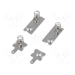 10 set : G0413 - Battery contact kit, Size: AAA,R03, Batt.no: 3