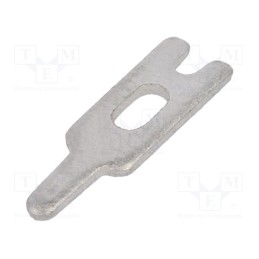 50 pcs : 4951 - Tip: solder lug, THT, brass, tinned