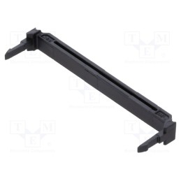 50 pcs : 499252-1 - Cable clamp, PIN: 40, snap fastener, IDC connectors, black