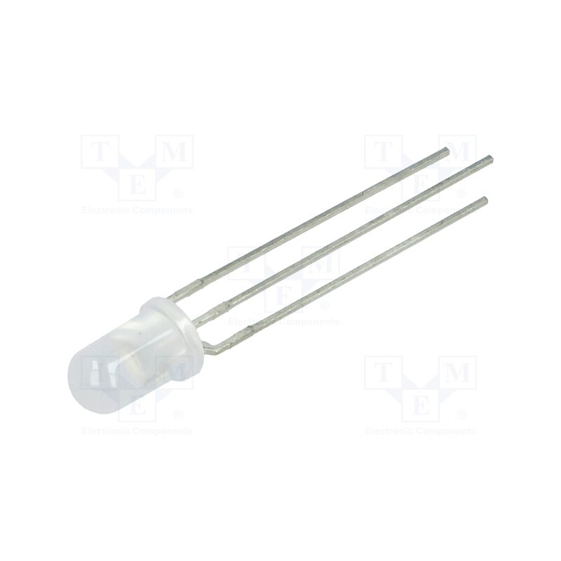 10 pcs : LTL30EGRPJ - LED, 5mm, red/green, 50°, Front: convex, 1.6÷2.6/1.6÷2.6V
