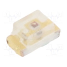20 pcs : 19-21UYC/S530-A2/4T - LED, SMD, 1608, yellow, 16÷40mcd, 1.6x0.8x0.8mm, 100°, 1.7÷2.4V