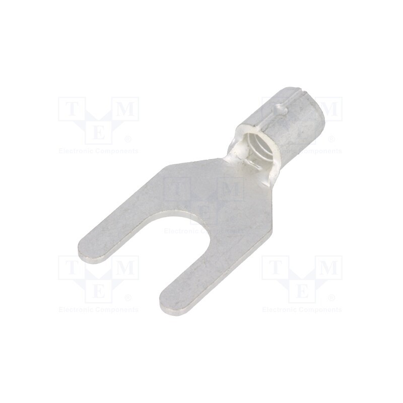 50 pcs : 5.5Y-6 - Tip: fork, M6, 2.63÷6.64mm2, crimped, for cable, non-insulated