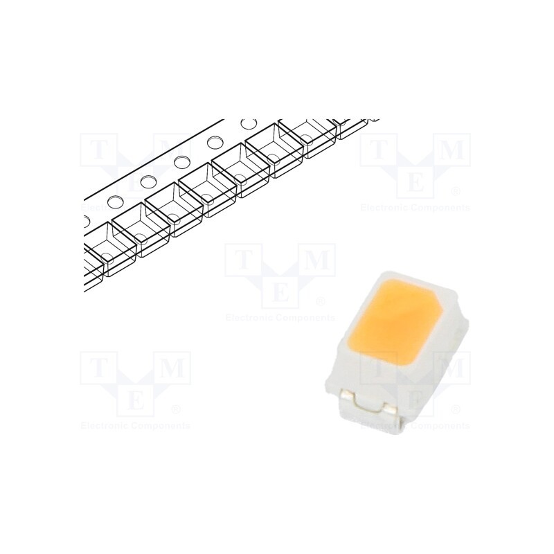 50 pcs : RF-W24TK14DS-EC-Y - LED, SMD, 2014,Mini PLCC2, white warm, 3÷7lm, 2250-2475K, 90, 120°