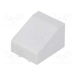 10 pcs : 2201840 - Stopper, for enclosures, UL94HB, Mat: ABS, grey, 17.5mm