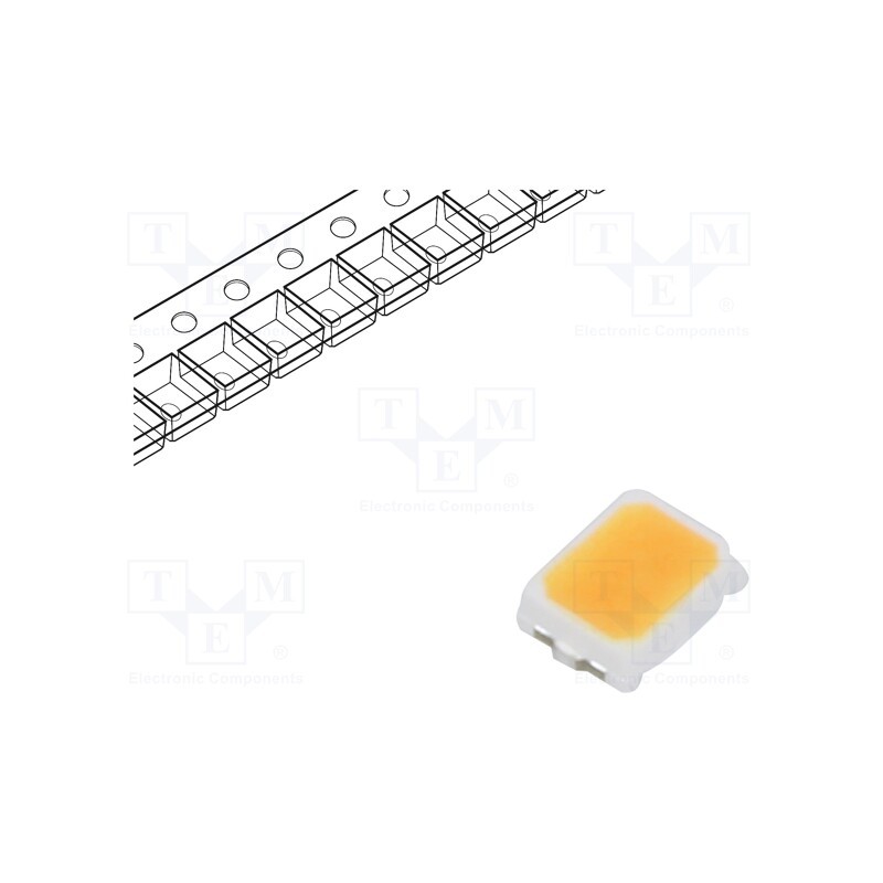 50 pcs : RF-W27QI16DS-EE-Y - LED, SMD, 2216,PLCC2, white warm, 4÷7lm, 2568-2753K, 95, 120°, 20mA