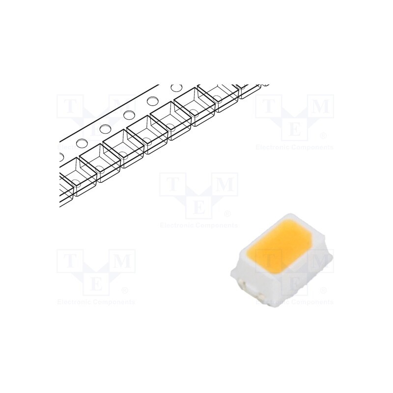 50 pcs : RF-W27TK14DS-EC-Y - LED, SMD, 2014,Mini PLCC2, white warm, 4÷8lm, 2600-2870K, 90, 120°