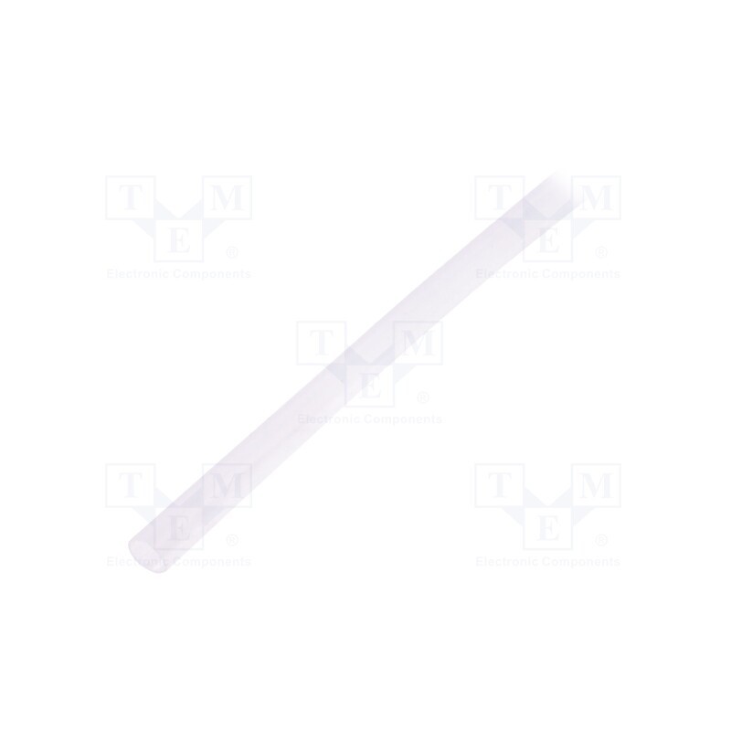10 m : CB-HFT(2X) 6.4 - Heat shrink sleeve, glueless, 2: 1, 6.4mm, L: 1m, transparent
