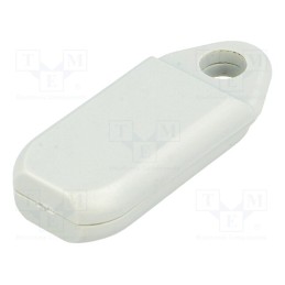 10 pcs : KM-8 GY - Enclosure: for remote controller, X: 16mm, Y: 40mm, Z: 8mm