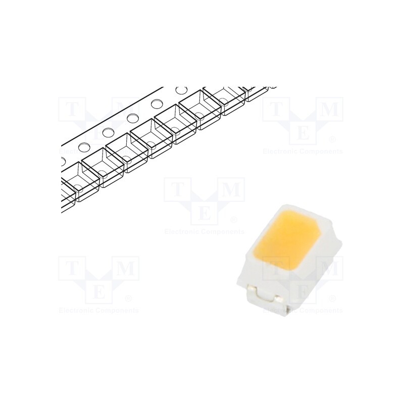 50 pcs : RF-W30TK14DS-EC-Y - LED, SMD, 2014,Mini PLCC2, white warm, 4÷8lm, 2780-3110K, 90, 120°