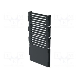 10 pcs : P10000107T - Stopper, 45 Railbox Multilevel, dark grey