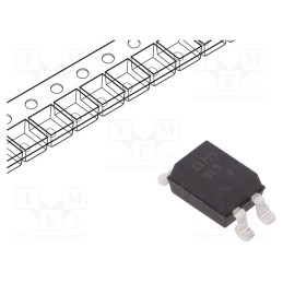 10 pcs : LTV-815S-TA1 - Optocoupler, SMD, Ch: 1, OUT: Darlington, Uinsul: 5kV, Uce: 35V