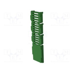 10 pcs : P10000005T - Stopper, green