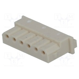50 pcs : 50375063 - Plug, wire-board, female, Mini-SPOX, 2.5mm, PIN: 6, w/o contacts