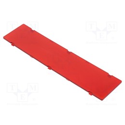 10 pcs : ZDFCZ1010 ABS - Filter, red, ABS, ZD1010J-ABS-V0
