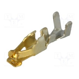 50 pcs : 503948054 - Contact, female, gold flash, 30AWG÷24AWG, Milli-Grid, crimped