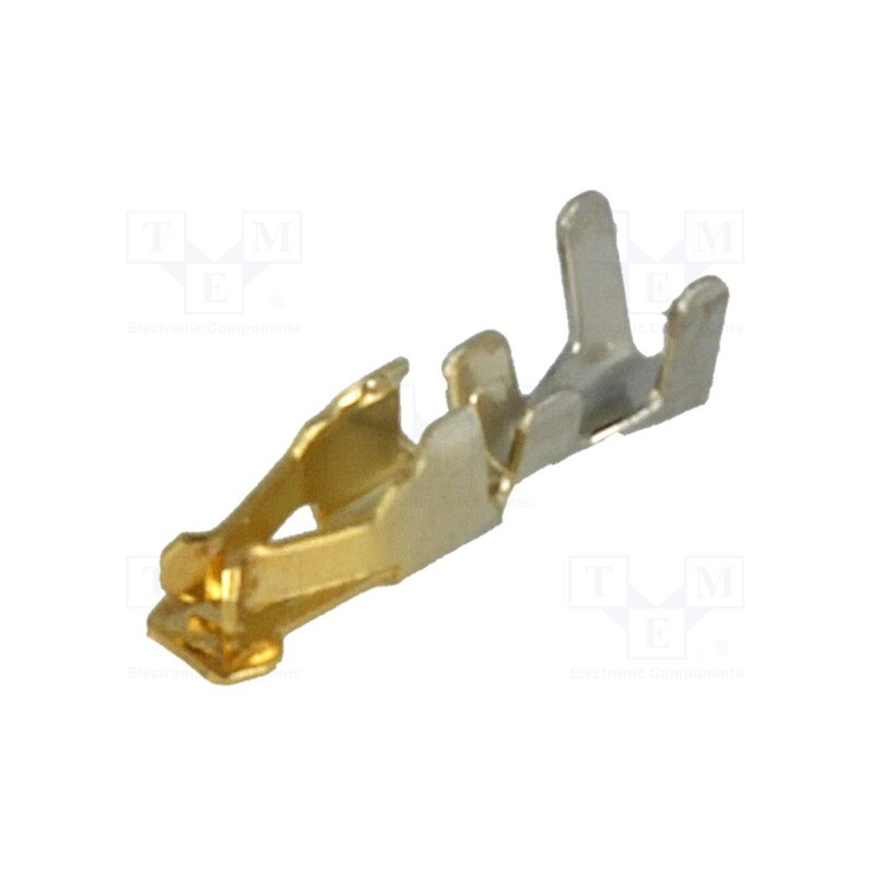 50 pcs : 503948054 - Contact, female, gold flash, 30AWG÷24AWG, Milli-Grid, crimped