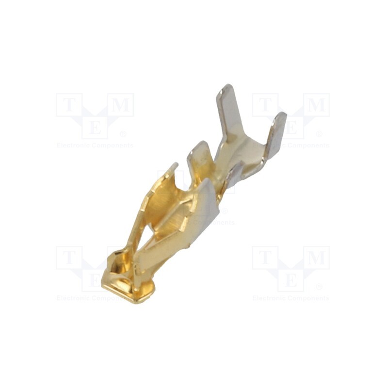 100 pcs : 503948200 - Contact, female, selectively gold plated, 30AWG÷24AWG, crimped