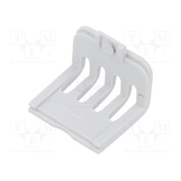 10 set : ZM CAP WJ ABS - Stopper, ABS, light grey, vented, 10pcs.