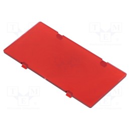 10 pcs : ZDFCZ1005 ABS - Filter, red, ABS, ZD1005J-ABS-V0