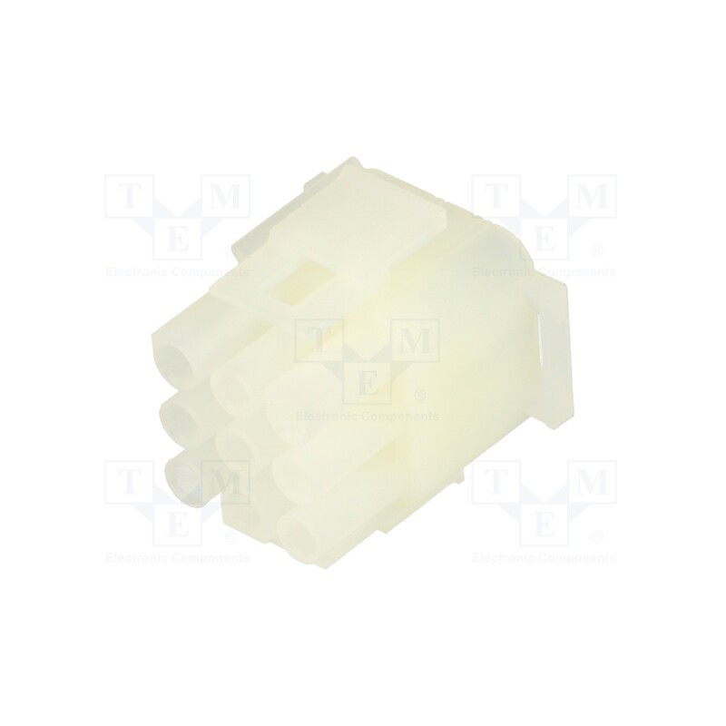 50 pcs : 50841090 - Plug, wire-wire/PCB, male/female, MLX, 6.35mm, for cable, PIN: 9