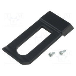 10 pcs : CL001N-S - Clip, black, Series: CLIPS, 60x20x6mm