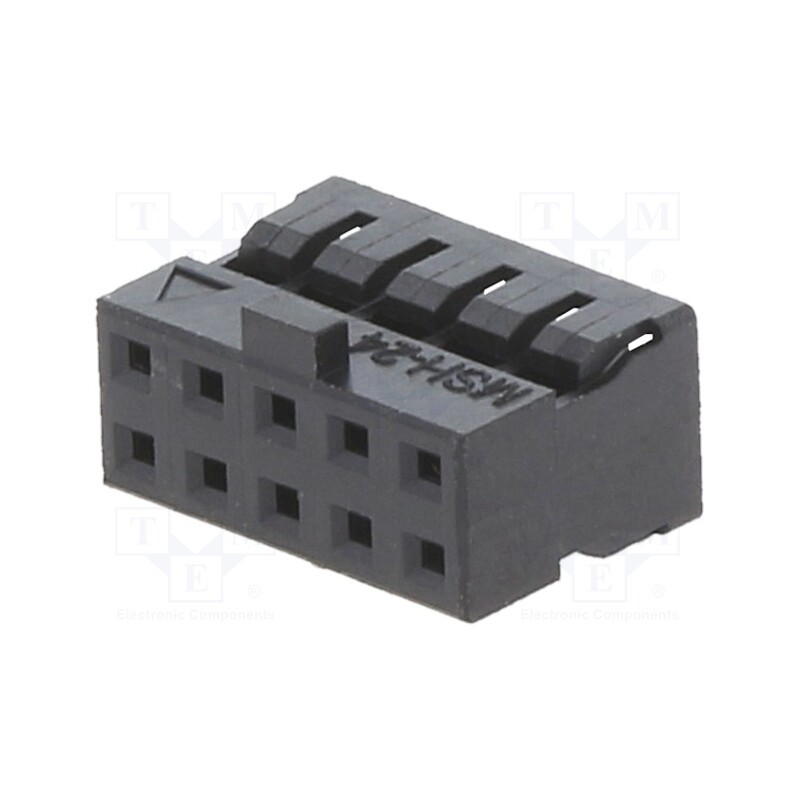 50 pcs : 511101051 - Plug, wire-wire/PCB, female, Milli-Grid, 2mm, PIN: 10, for cable