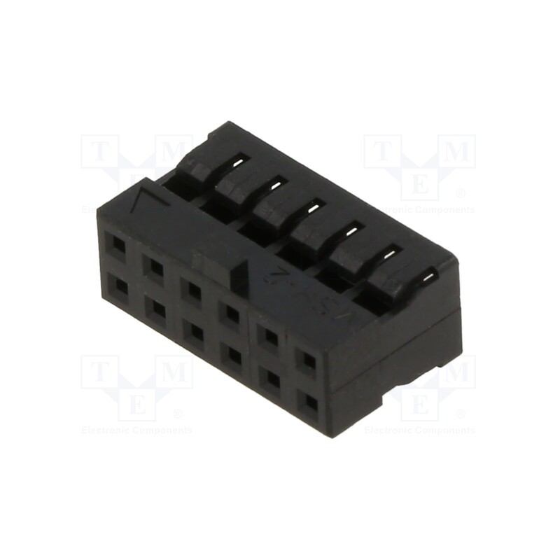 50 pcs : 511101251 - Plug, wire-wire/PCB, female, Milli-Grid, 2mm, PIN: 12, for cable