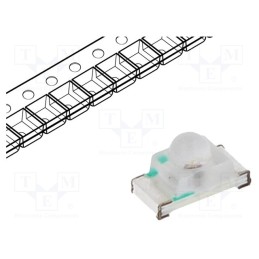 20 pcs : OSR5060341F - LED, SMD, 0603, red, 200÷400mcd, 1.6x0.8x0.95mm, 35°, 1.8÷2.4V, 5mA