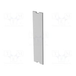 10 pcs : P10080292P - Internal panel, 22.5 Railbox Compact Vertical, grey