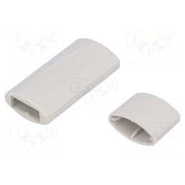 10 pcs : G1911G - Enclosure: for USB, X: 18mm, Y: 33mm, Z: 8.5mm, ABS, grey, UL94HB
