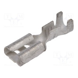 50 pcs : 5-160490-2 - Terminal: flat, 4.8mm, 0.8mm, female, 0.5÷1.5mm2, crimped, straight