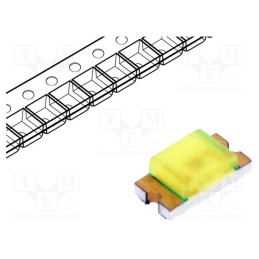 20 pcs : LTW-150TK - LED, SMD, 1206, white cold, 260mcd, 130°, 20mA, 2.8÷3.8V, Front: flat
