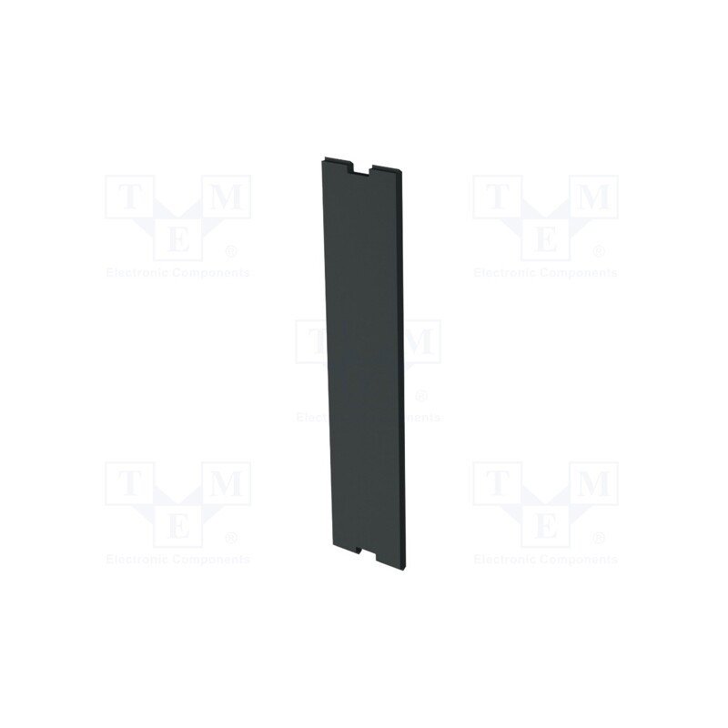 10 pcs : P10080192P - Internal panel, 22.5 Railbox Compact Vertical, dark grey