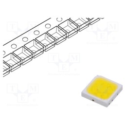 20 pcs : HL-EMC-3030D46W-2-S1-HR3-F - LED, white cold, 5700-6300K, 140÷150lm, 120°, 350mA, 2.8÷3.5V, SMD