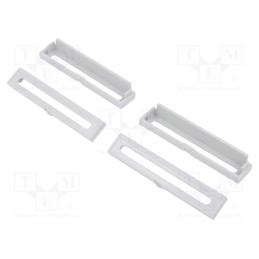 10 set : ZD4TCUJ ABS V0 - Terminals cover, light grey, UL94V-0, ABS, 4pcs.