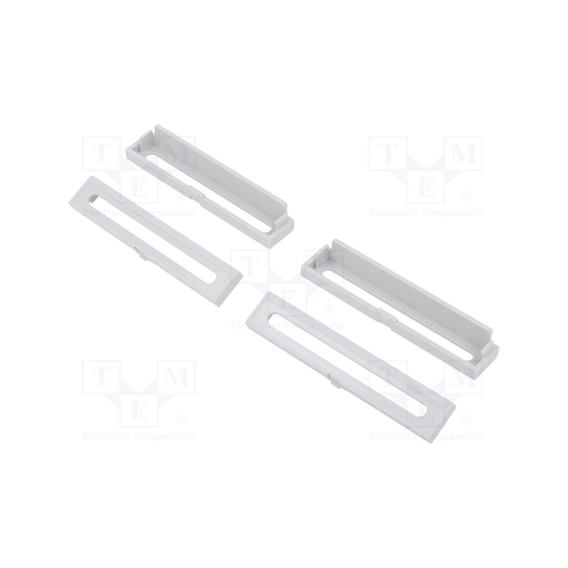 10 set : ZD4TCUJ ABS V0 - Terminals cover, light grey, UL94V-0, ABS, 4pcs.
